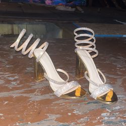 Bling high heels