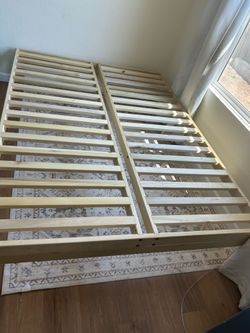 Queen bed frame