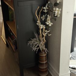 3 vase with flowers (take ALL for $15)