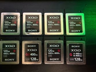 Sony XQD Cards