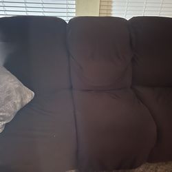Couch And Love Seat W Cup Holder