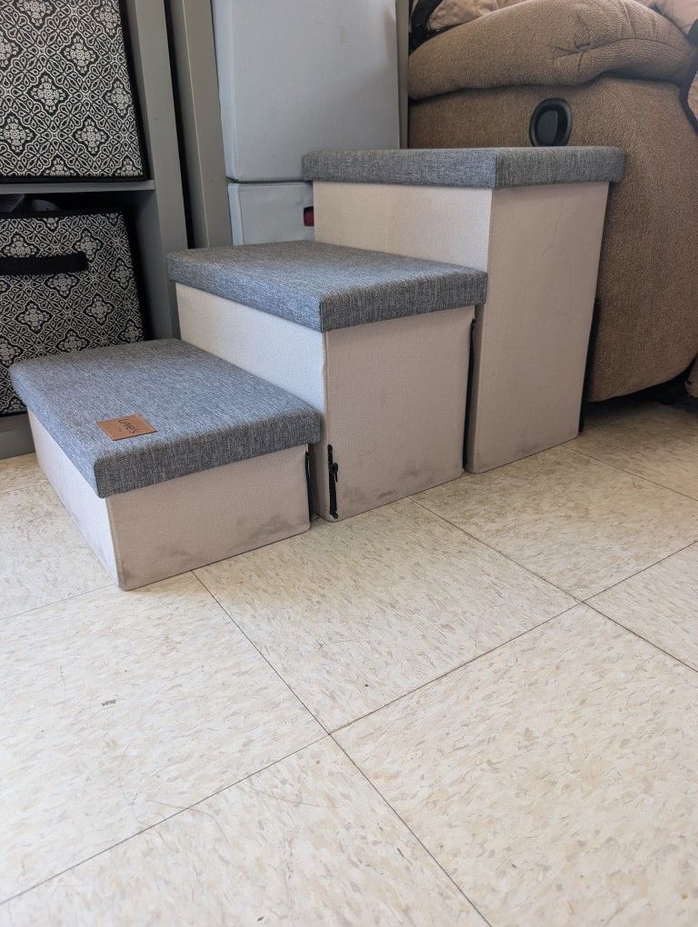 Dog Stairs With Storage 