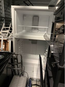 Stove and fridge