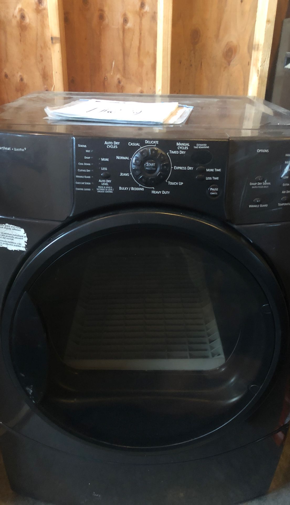 Great working kennmore elite smart heat electric dryer