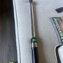 Proto Torque Wrench And 15 Piece Socket Set