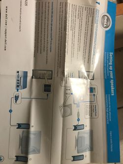 Brand new dell speakers for desktop or laptop computers