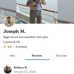 Dog Walking & Pet Sitting Services (ROVER VERIFIED)