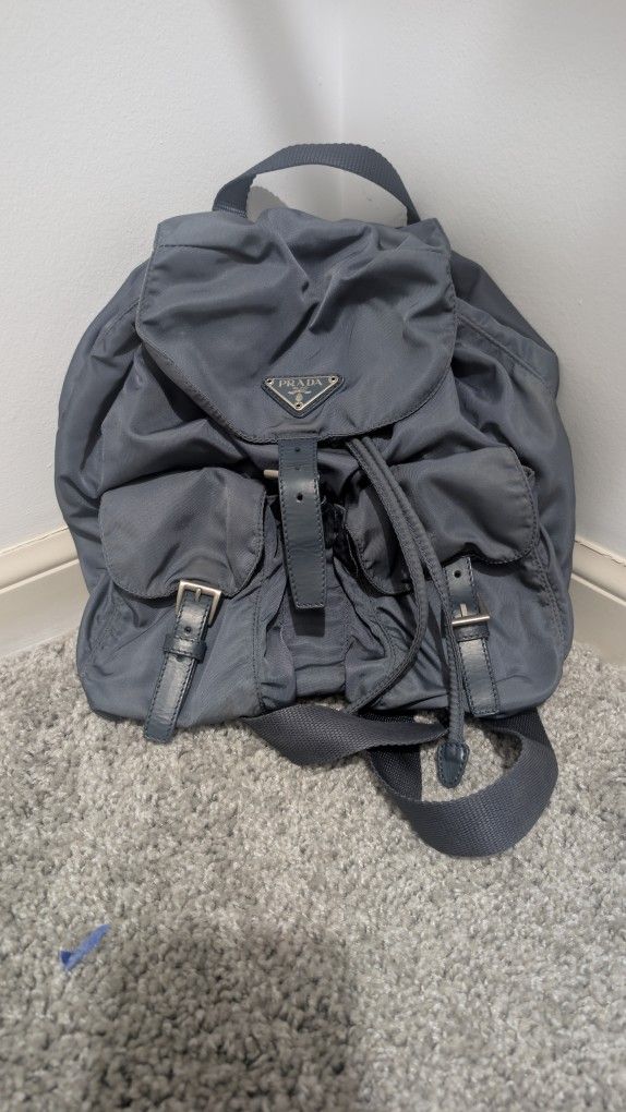 Prada Tessuto Nylon Backpack Small