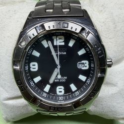 Citizen Men’s Eco Drive Titanium Wristwatch E110 K003059 CK