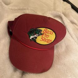 Red Bass Pro Shop Hat