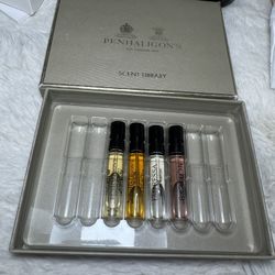 Penhaligon’s Scent library (4) 2ml spray Vials. Read