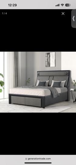 Queen Bed With Mattress