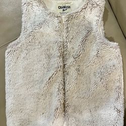 Faux Fur Girl’s Vest 8Y