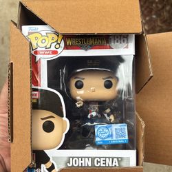 John Cena Farewell Wrestlemania Funko Pop