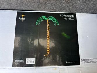 4x Roman Palm Tree Christmas Lights 7 Feet