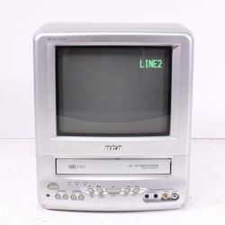 RCA T09085 9" CRT TV/VCR Combo Built-In VHS Retro Portable (2001)