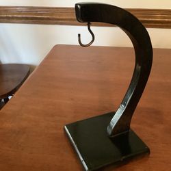 Black Wood Banana Holder