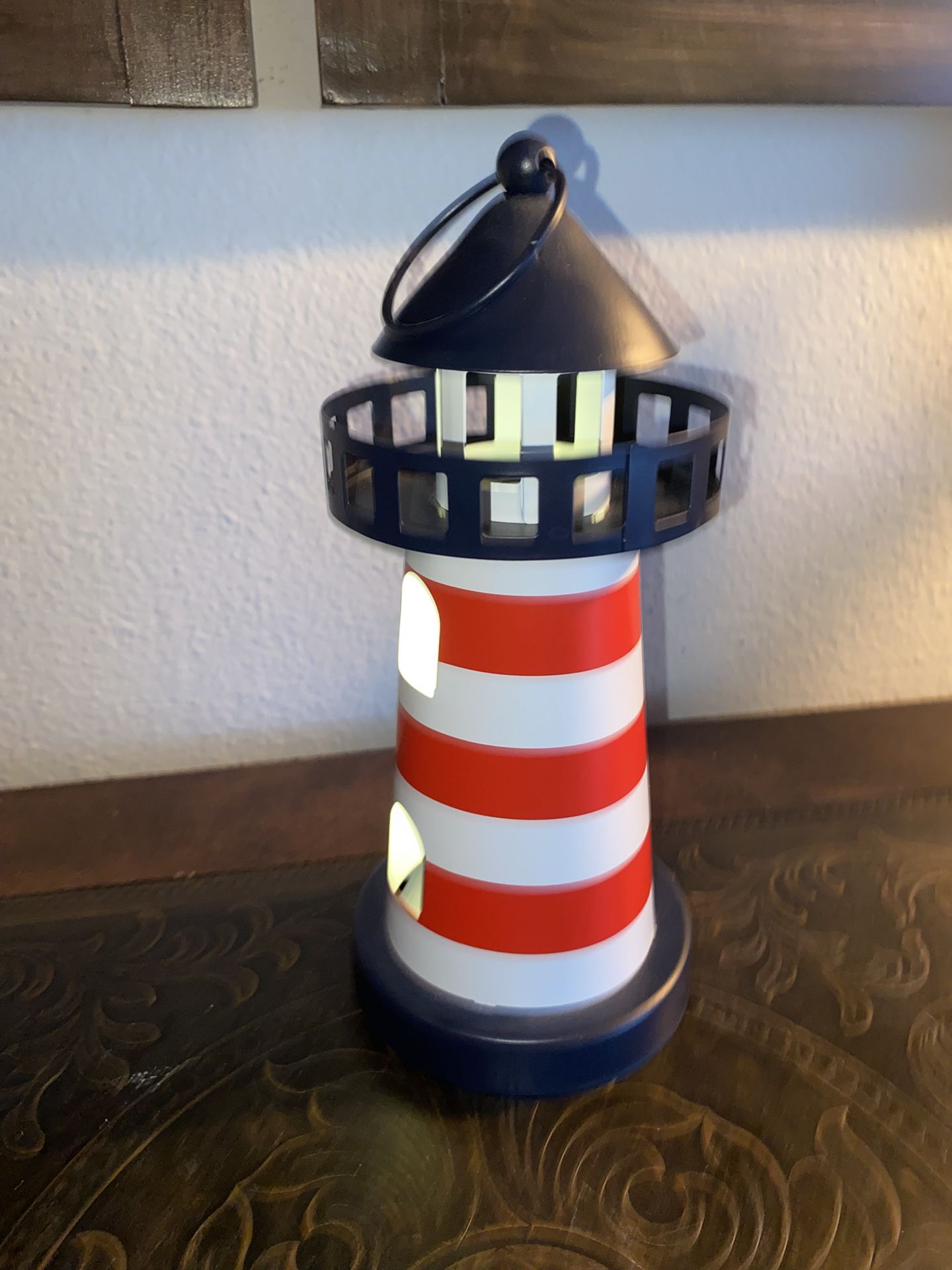Lighted Lighthouse Nautical Decor