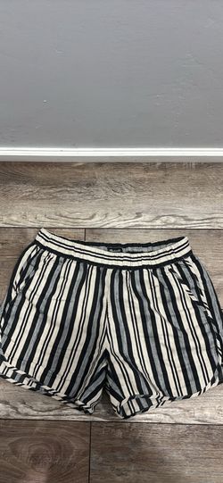 x-small madewell linen blend shorts