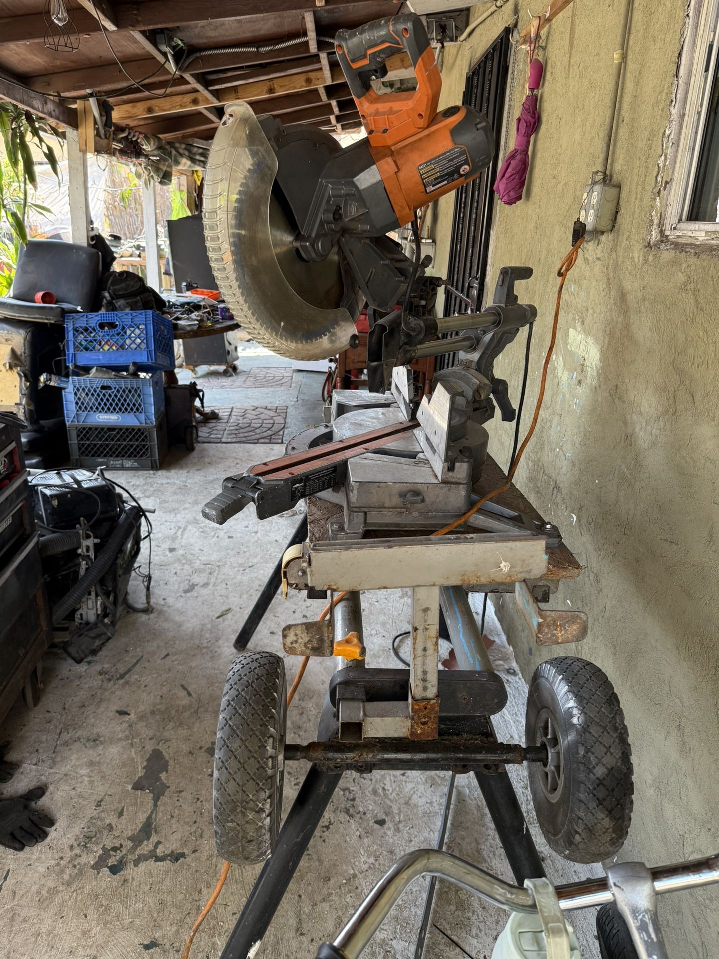 Used Good Condition Rigid Sliding Table Saw