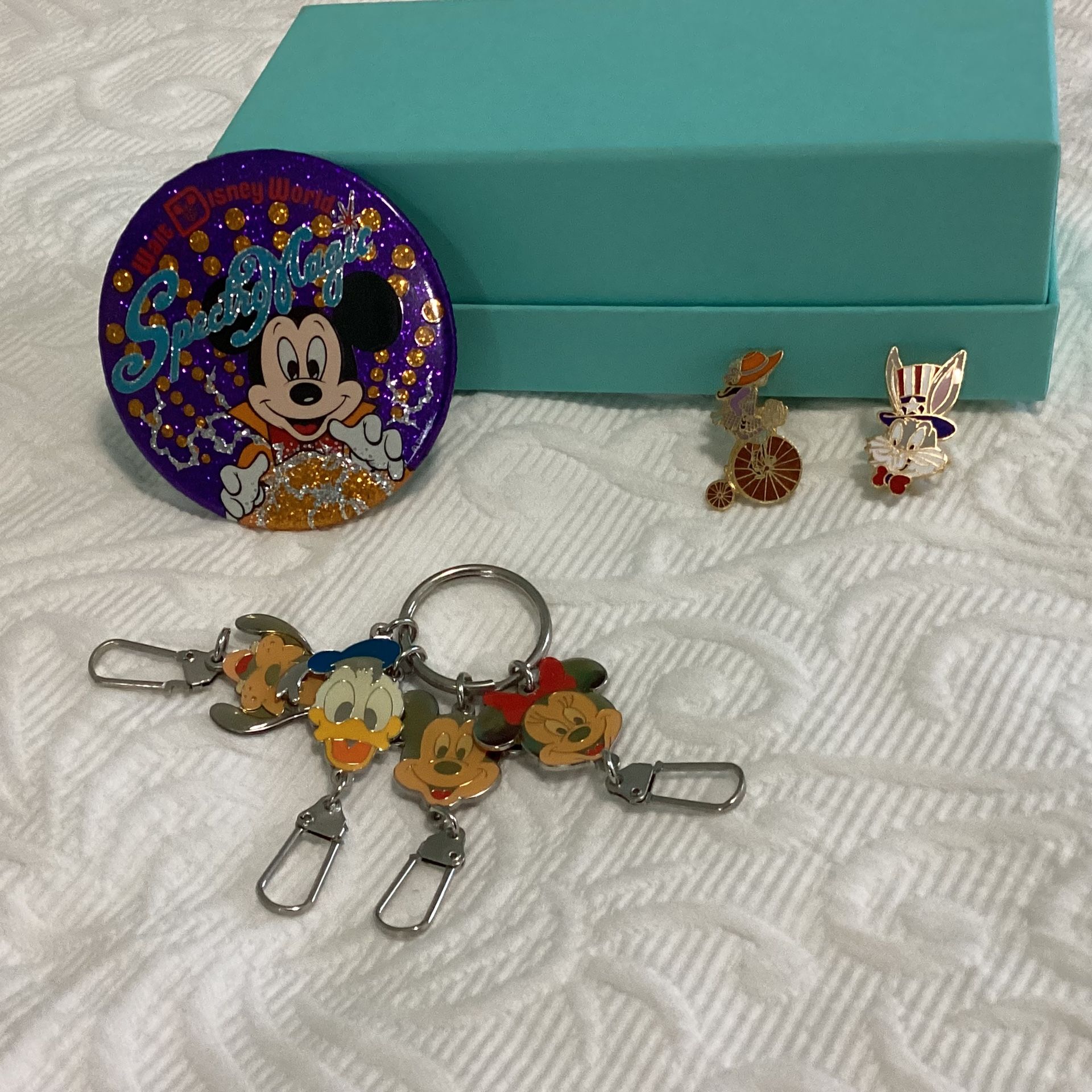 Disney Keychain & Vintage Pin Collection 