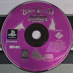 Samurai Shodown III: Blades of Blood for PS1 ( DISC ONLY)