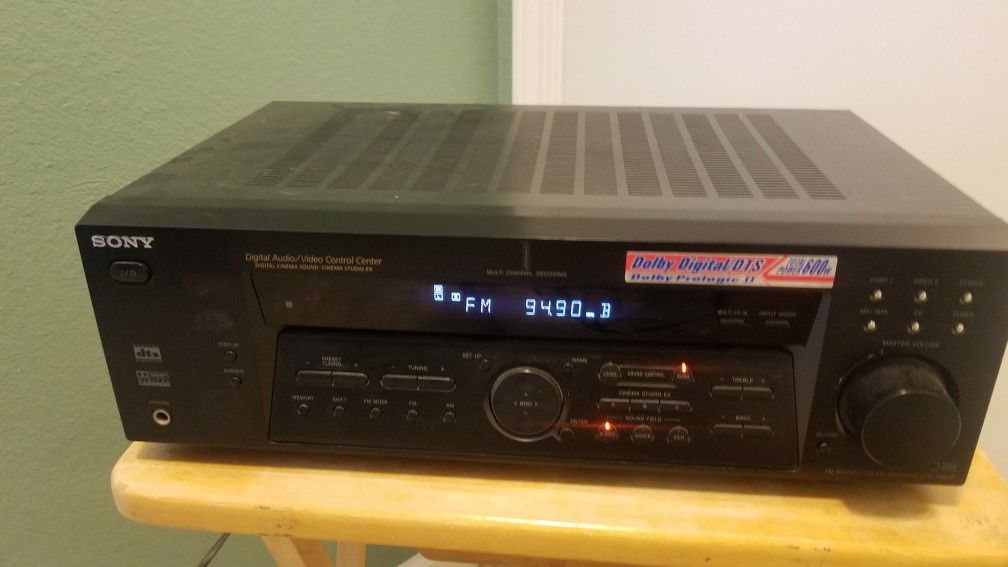 Sony STR-K840P stereo receiver with remote
