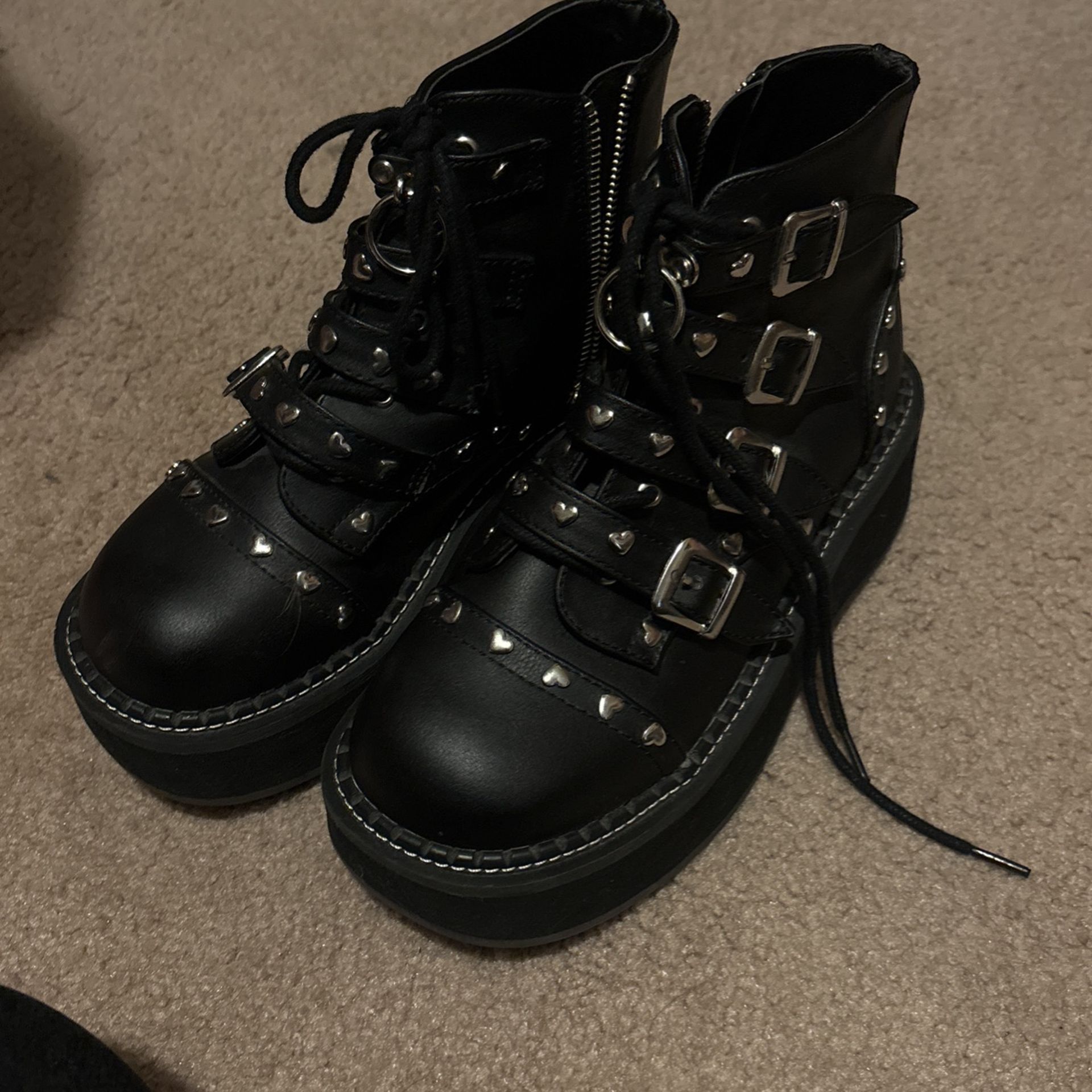 Demonia Boots Size US8
