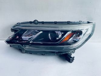 2015-2016 HONDA CR-V LEFT DRIVER SIDE HEADLIGHT W/ LED OEM PROJECTOR