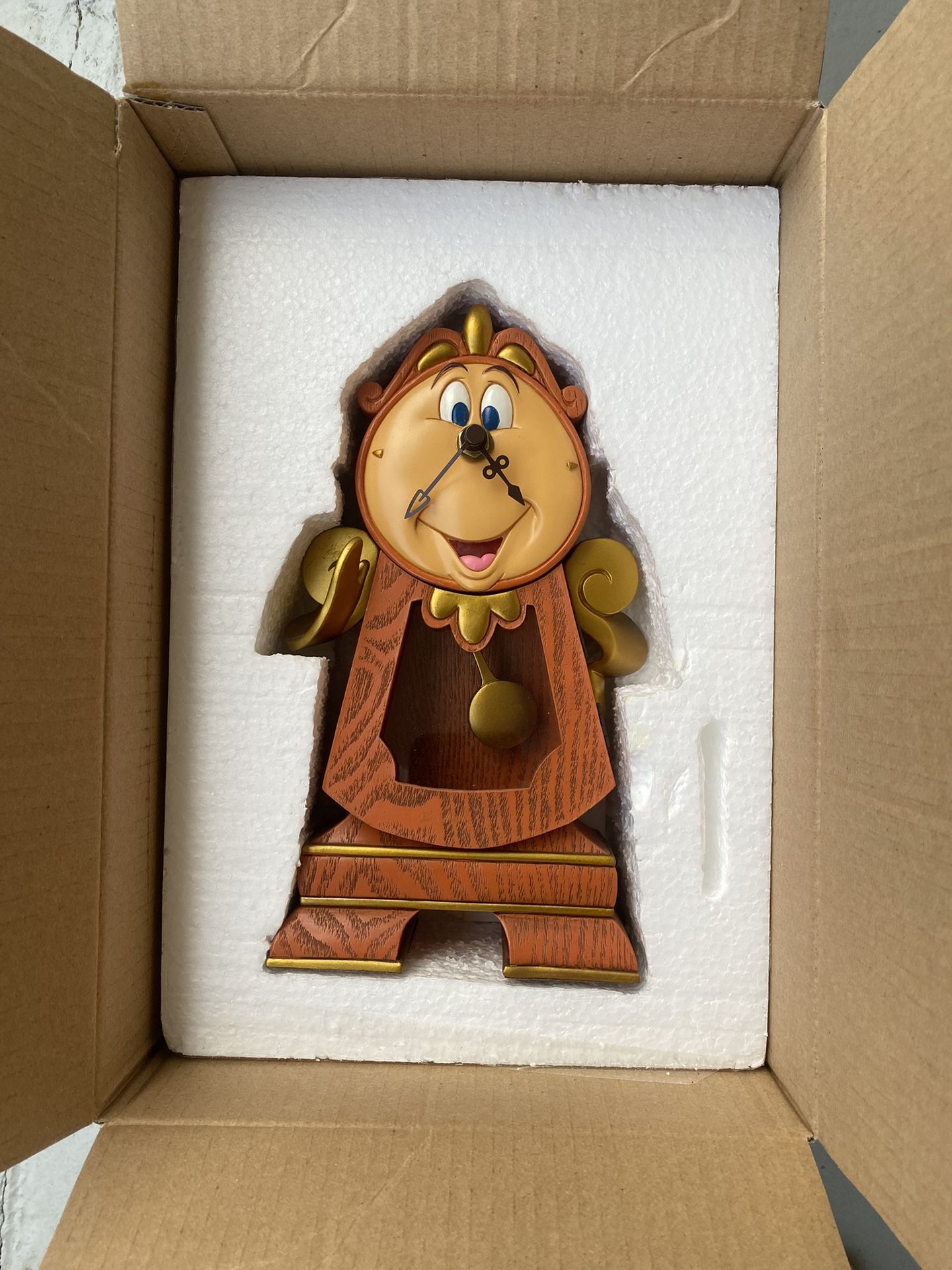 Disney Cogsworth Clock-Beauty And The Beast