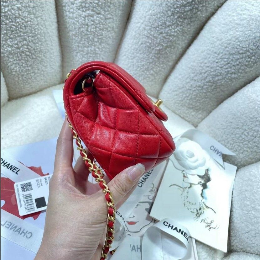 Red Fashion Bag