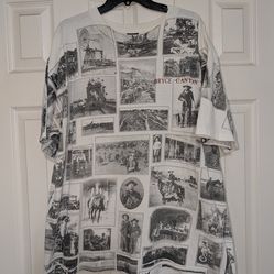 (AOP) Vintage  "Bryce Canyon" Western/Wild West Tee