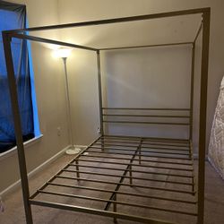 Gold Canopy Bed Frame