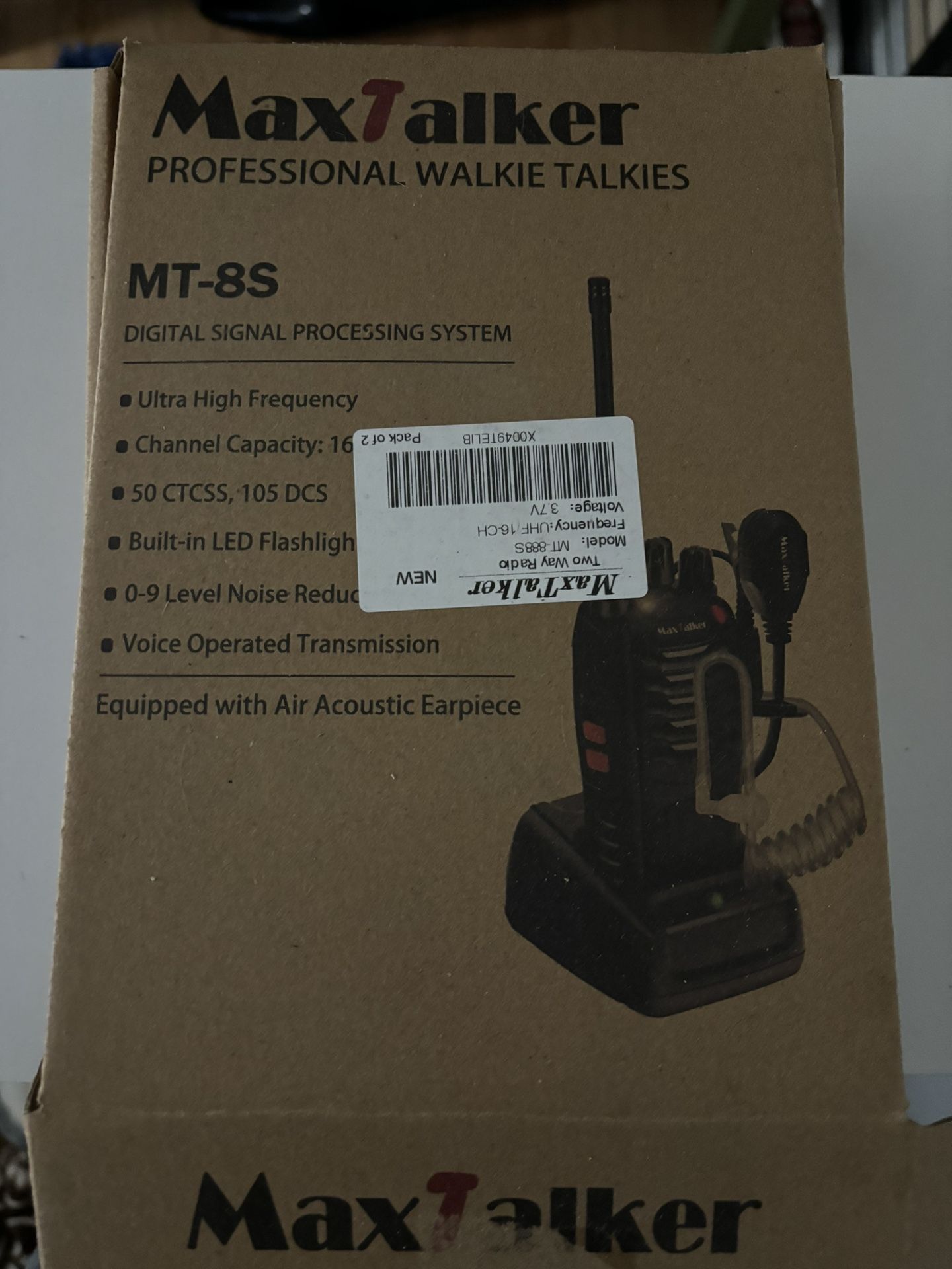 Walkie Talkies Never Used Open Box