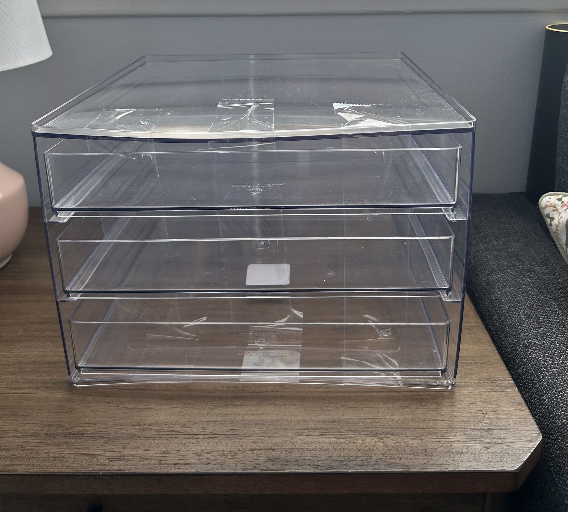 All Purpose 3 Drawer Storage Clear - Target Brightroom