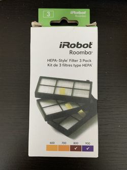 IRibot Roomba HEPA Filter- 3 Pack Thumbnail