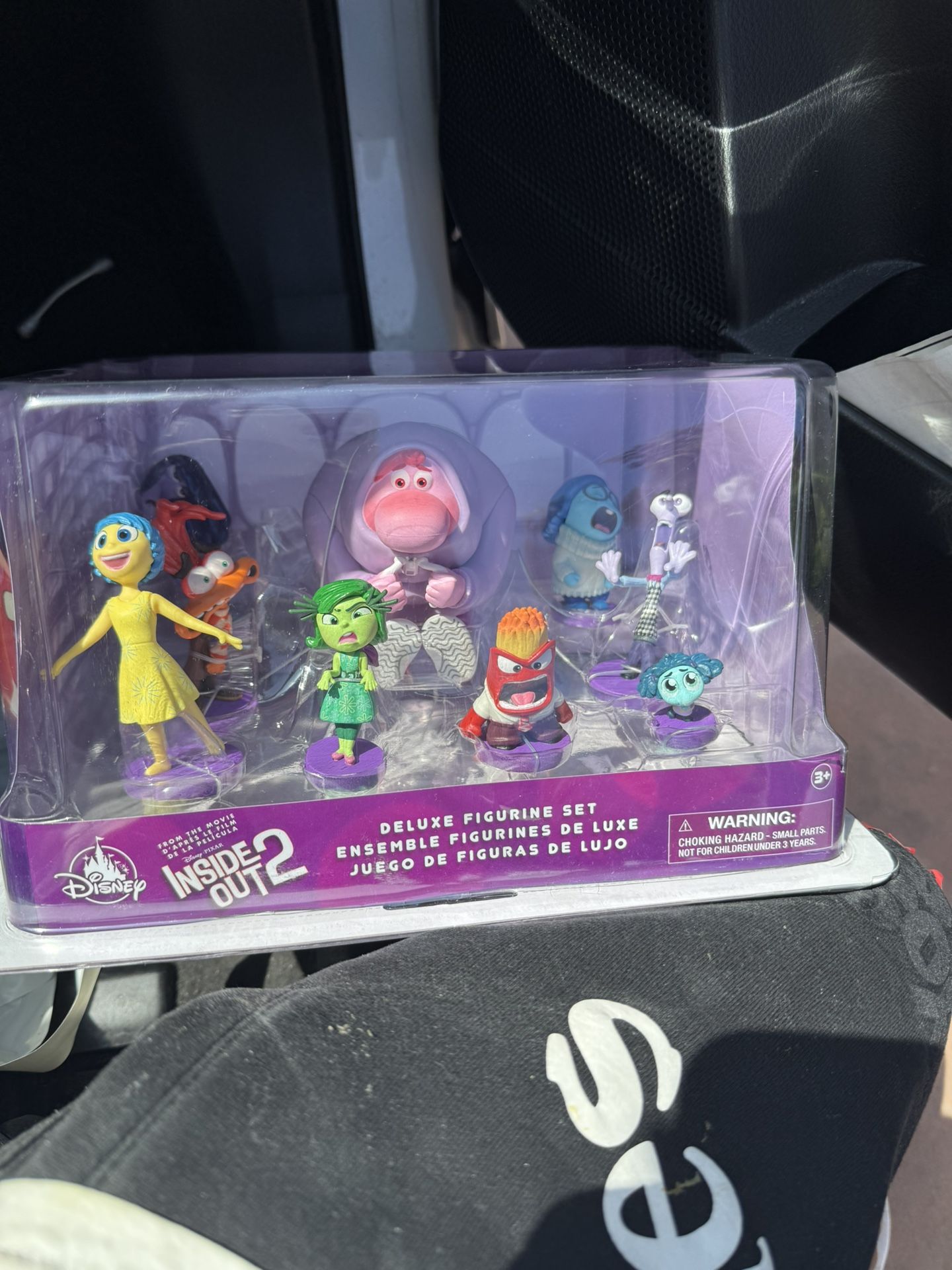 Disney Pixar Inside Out 2 All the Feels 9 Piece Deluxe Figure Set Anxiety New