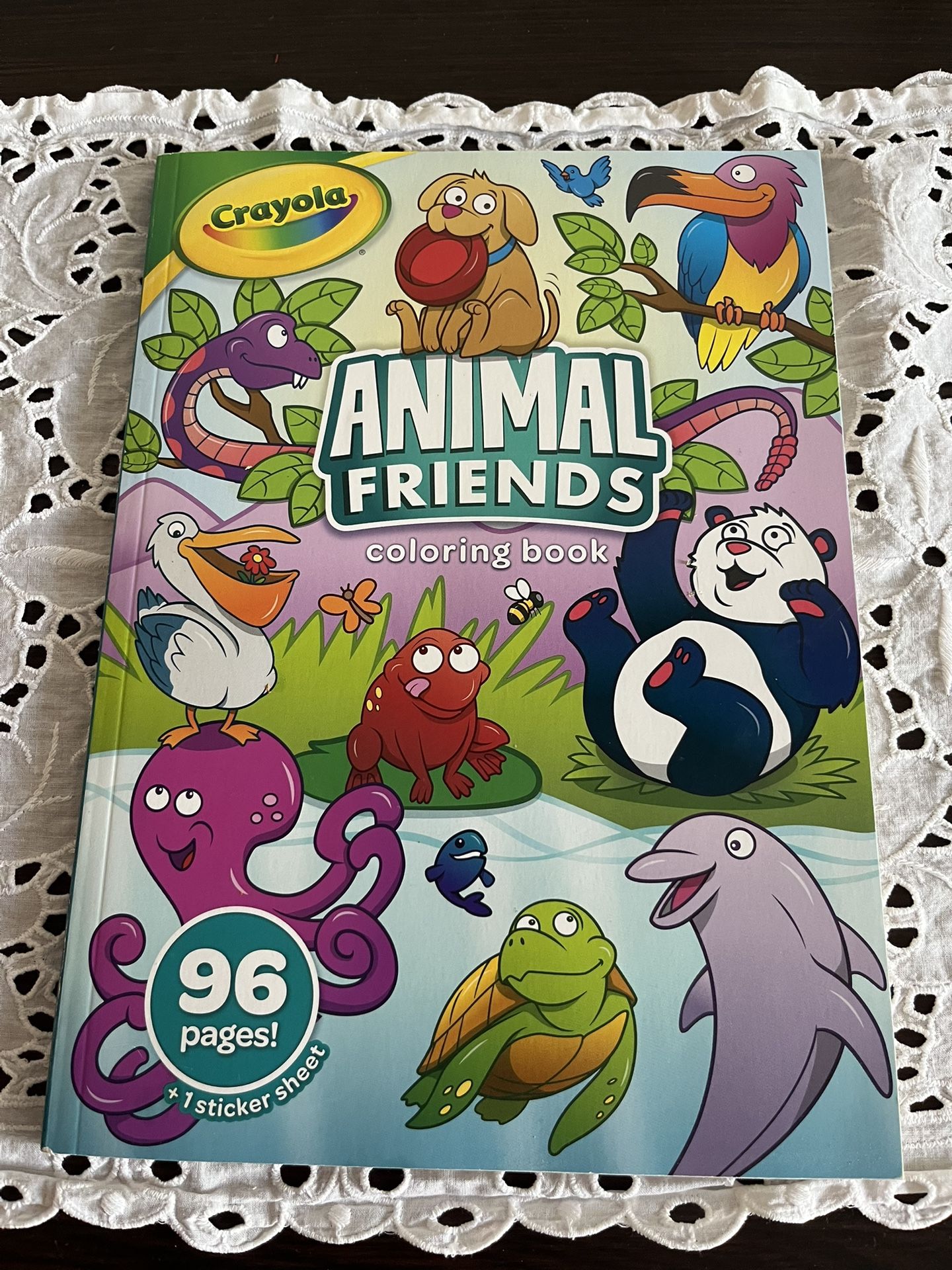 Animal Friends Coloring Book