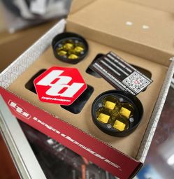 New Baja Designs Tacoma 4Runner SAE Amber Yellow Fog Light Kit