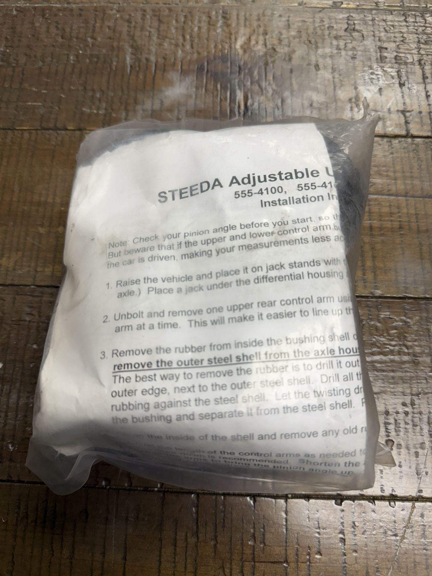 Upper Control Arm Bushings 