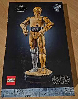 LEGO Star Wars 75398 C-3PO Set 1138pcs 25th Anniversary 18+ New Sealed Boxed !