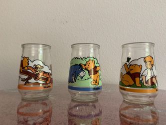 Pooh Glass Tumblers