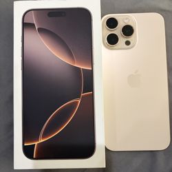 iPhone 16 Pro Max Desert Titanium 256 GB