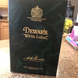Dewar's White Label Whiskey Centennial Flagon Limited Edition