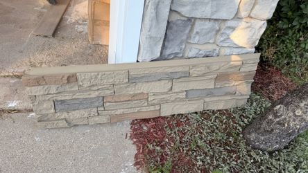 Decorative Faux Stone Wall Panels – 12 Pieces