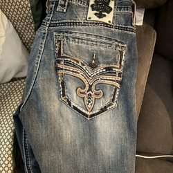 Men’s rock, revival jeans