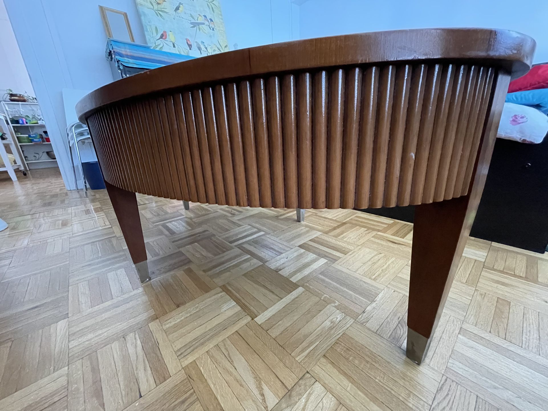 Ethan Allen Oval Coffee Table