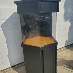 55 Gallon Acrylic Hexagon Aquarium 