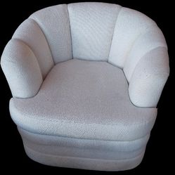 Vintage Mcm Postmodern Swivel Chair Set Of 2