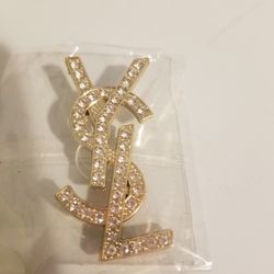 Saint Laurent Croc Studs